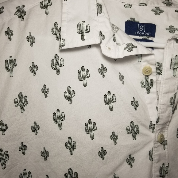 George button down cacti shirt - Picture 3 of 6
